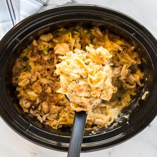 Slow Cooker Tuna Casserole - Slow Cooker Gourmet