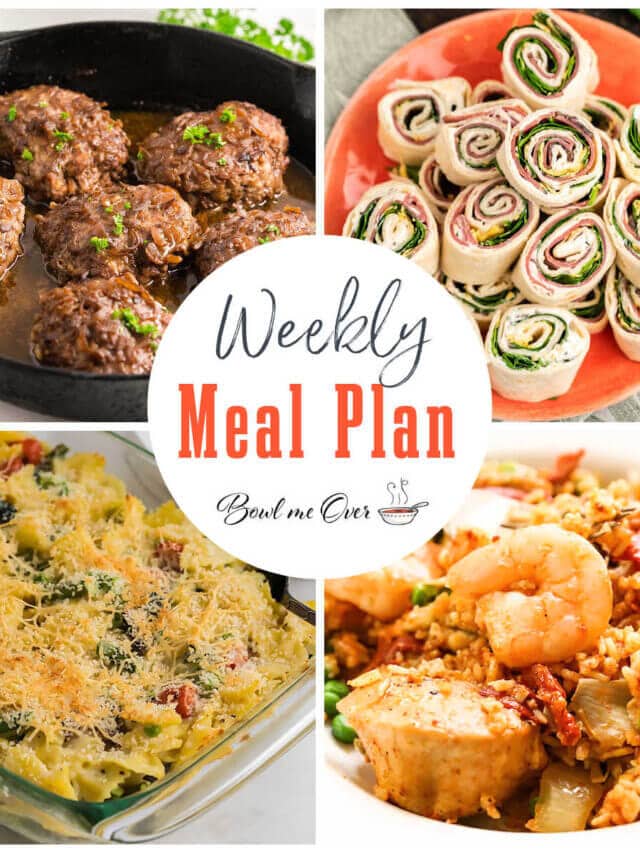 Weekly Meal Plans Archives - Bowl Me Over