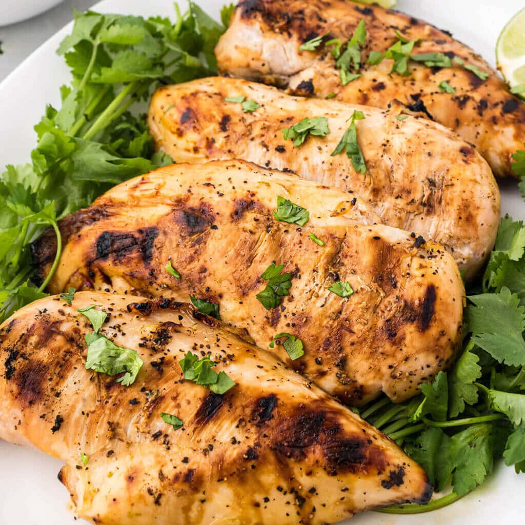 Grilled Margarita Chicken Recipe (Tender and Juicy) - Bowl Me Over