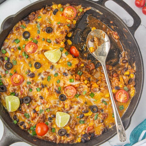 Taco Rice Casserole - Bowl Me Over