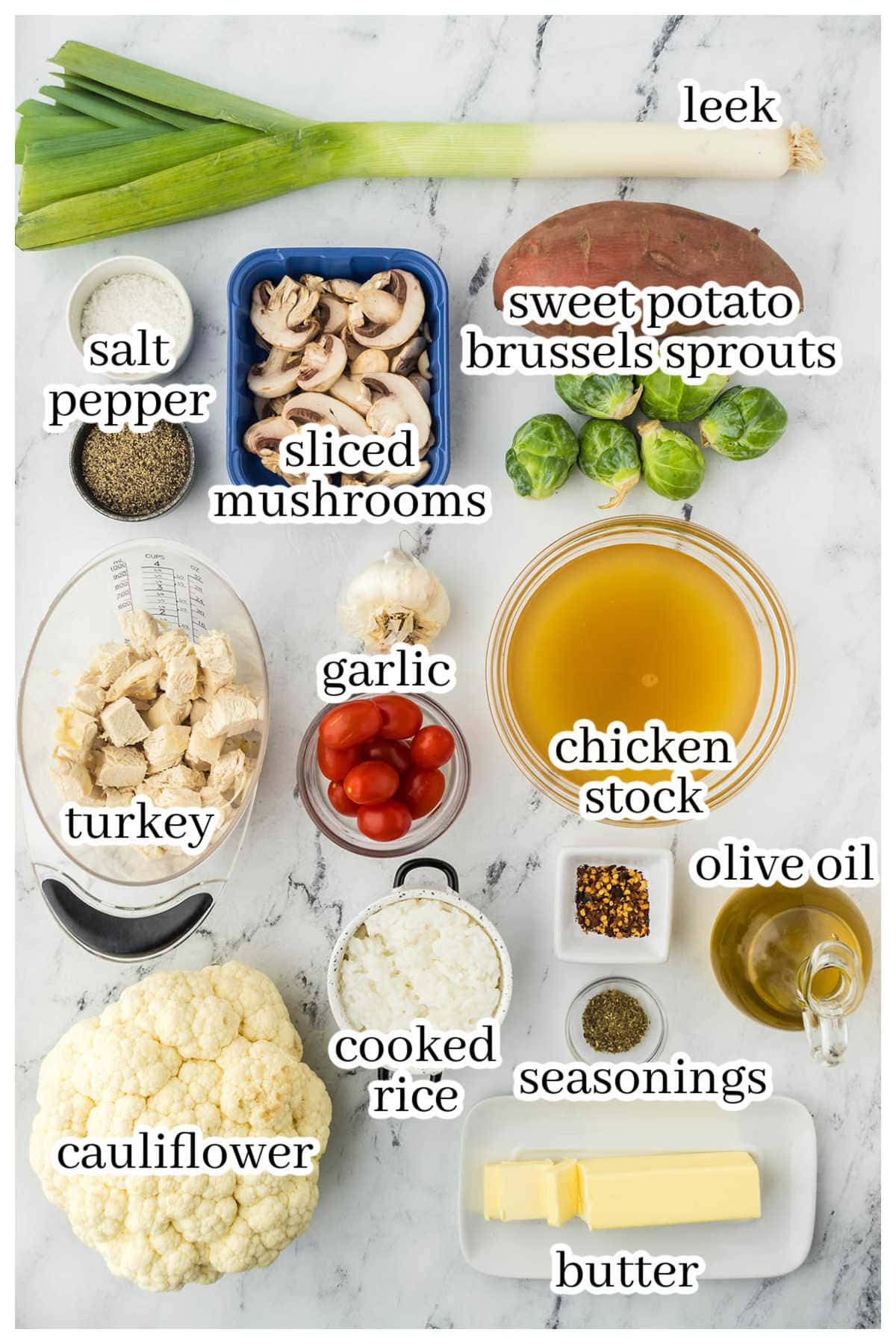 Turkey Soup with Rice (Leftover Turkey Recipe) - Little Sunny Kitchen