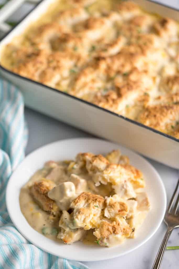 Chicken Cobbler Recipe - Bowl Me Over