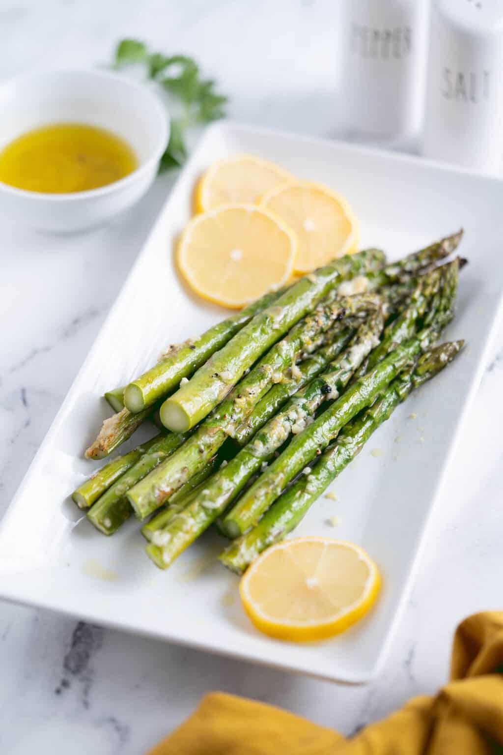 Slow Cooker Asparagus - Bowl Me Over