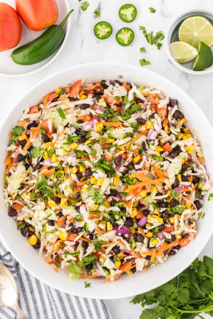 Simple Mexican Coleslaw Recipe Bowl Me Over